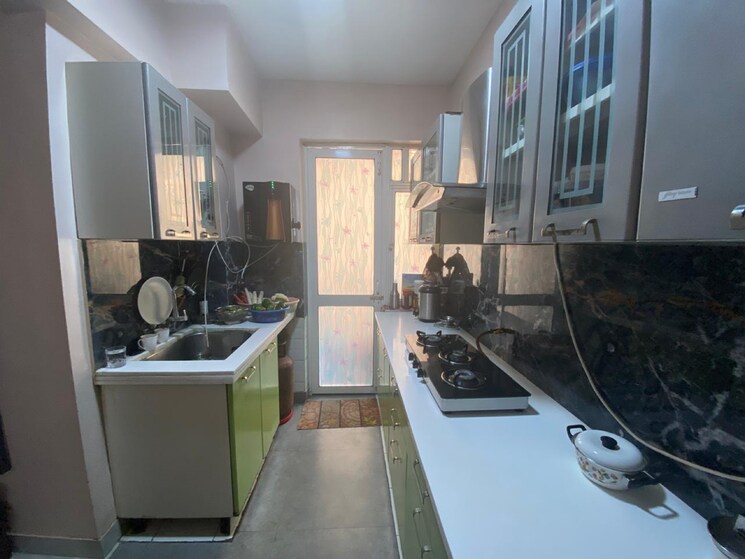 Kitchen, shiv-the-ozone-solitaire 2 Bedroom 960 Sq.Ft. Apartment In Indra Colony Faridabad 8106511