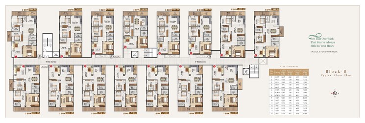 Master Plan, atulyam-trident 3 Bedroom 1885 Sq.Ft. Apartment In Kollur Hyderabad 8106512