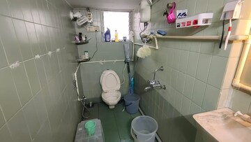 Bathroom in 1 BHK Apartment at Kanti Apartments, Bandra West – for Rent
