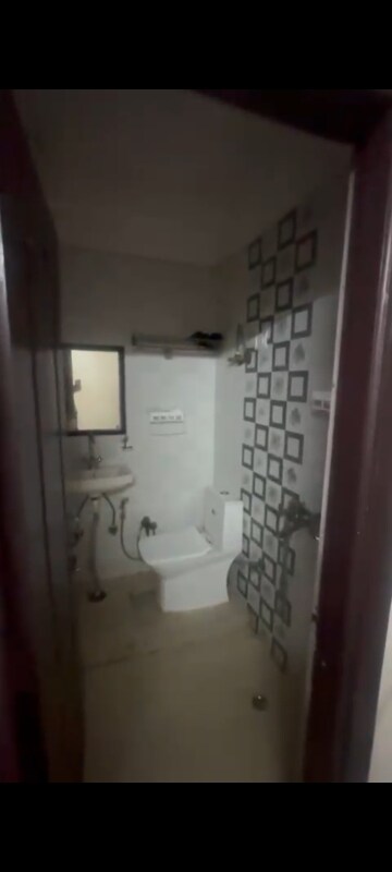 Bathroom in 2 BHK Builder Floor at Maya Homes, Indrapuram – for Rent