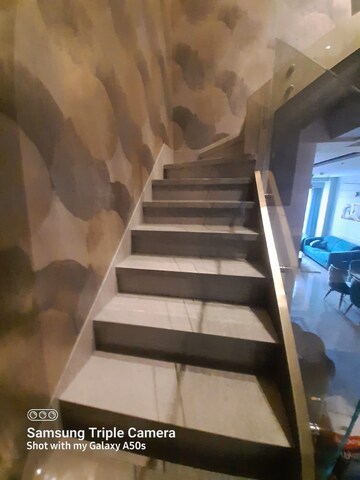Staircase in 3 BHK Apartment at Indiabulls Sky Forest, Lower Parel – for Rent