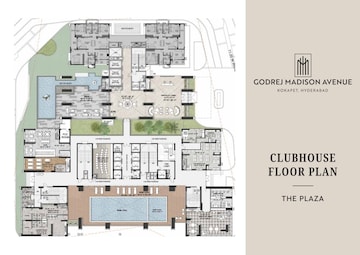 Master Plan in 3.5 BHK Apartment at Godrej Madison Avenue, Kokapet – for Sale