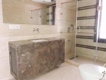 Bathroom in 4 BHK Builder Floor at Panchsheel Enclave – for Sale