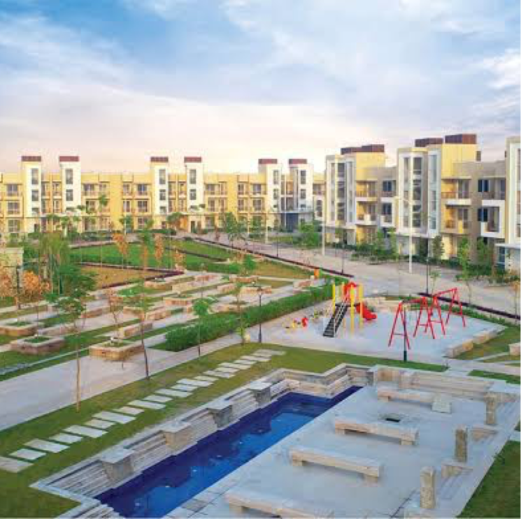 Swimming Pool, bptp-parklands 3 Bedroom 1050 Sq.Ft. Builder Floor In Sector 76 Faridabad 8106651
