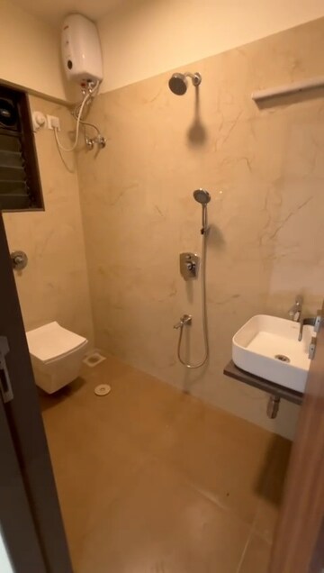 Bathroom in 2 BHK Apartment at Andheri West – for Rent