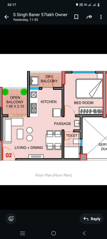 1 BHK Apartment For Resale in Puranik Aldea Espanola Baner Pune  8106830