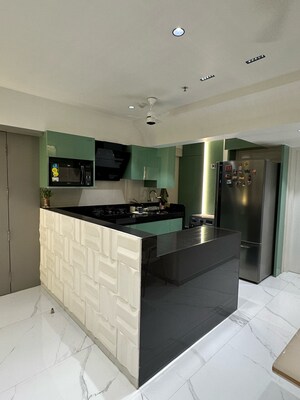 Kitchen in 3 BHK Apartment at Level The Residences, Kadam Nagar – for Sale