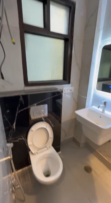 Bathroom in 3.5 BHK Builder Floor at Rajouri Garden – for Rent