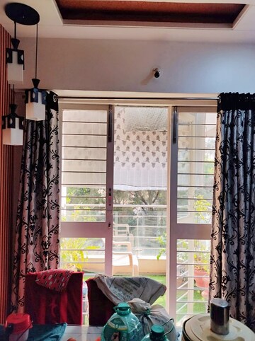 Bedroom in 2 BHK Builder Floor at Ganga Arcadia, Kharadi – for Rent