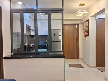 Building Lobby in 1 BHK Apartment at Lodha Crown Quality Homes, Majiwada – for Sale
