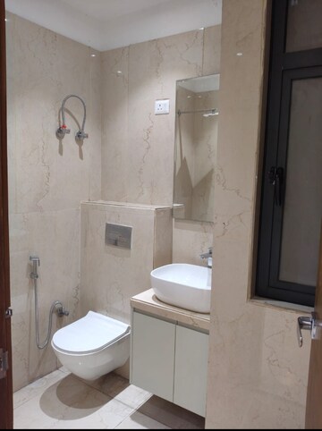 Bathroom in 3 BHK Builder Floor at Sai Enclave Niti Khand, Niti Khand – for Sale