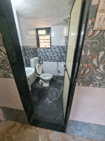 Bathroom in 1 BHK Apartment at Mahape – for Rent