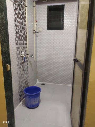 Bathroom in 1 BHK Apartment at Mahape – for Rent