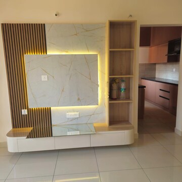 Kitchen in 3 BHK Apartment at Prestige Finsbury Park Regent, Bagaluru  – for Rent
