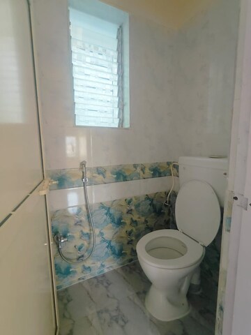 Bathroom in 2 BHK Apartment at Vasant Vihar Society, Manpada – for Rent