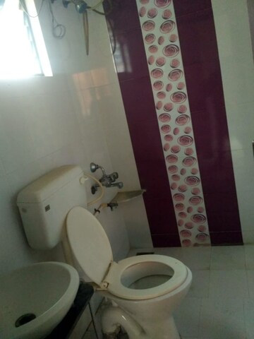 Bathroom in 2 BHK Apartment at Shree Balaji Agora Residency, Sughad – for Rent