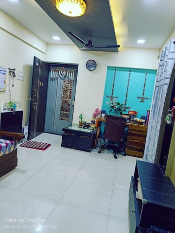Master Bedroom in 1 BHK Apartment at Cosmos Orchid, Ghodbunder Road – for Sale