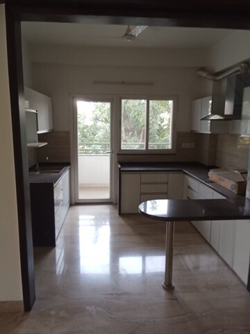 Kitchen in 3 BHK Apartment at Om Pallacia, C-Scheme – for Rent