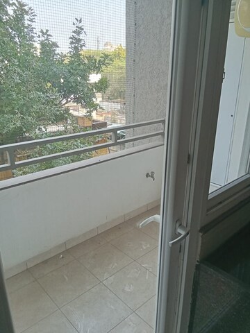 Balcony in 3 BHK Apartment at Om Pallacia, C-Scheme – for Rent