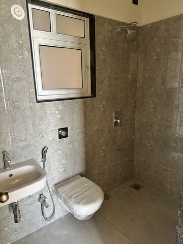 Bathroom in 2 BHK Builder Floor at VTP Cygnus, Kharadi – for Rent