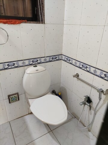 Bathroom in 1 BHK Apartment at Venus Apartment Bhakti Park, Bhakti Park – for Rent