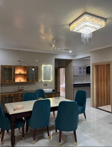 Living Room in 3 BHK Builder Floor at Mansarovar Extension – for Sale