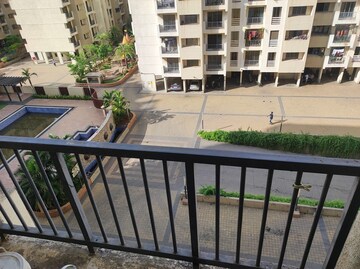 Balcony in 2 BHK Apartment at Ekta Parks Ville, Virar West – for Rent