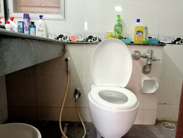 Bathroom in 2 BHK Apartment at K Raheja Heights, Malad East – for Rent