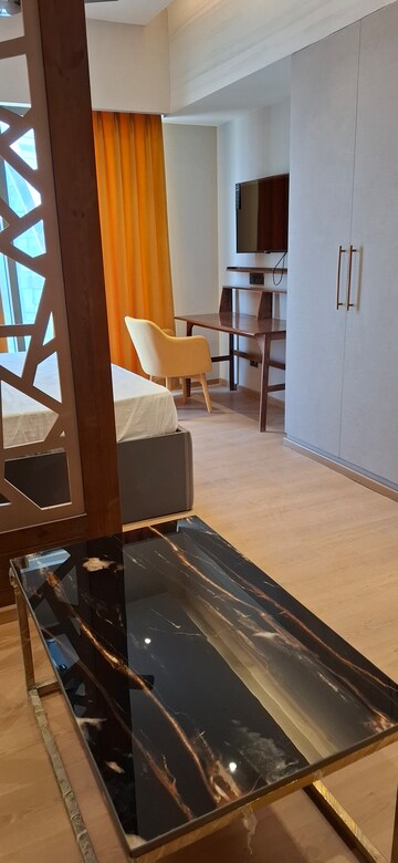 Master Bedroom in Studio Penthouse at Galaxy Blue Sapphire Plaza, Sector 4, Greater Noida – for Rent
