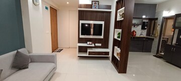 Living Room in 3 BHK Apartment at Kadi – for Sale