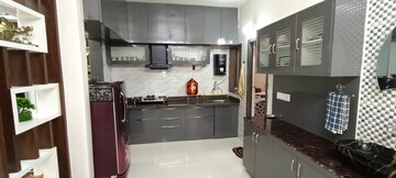 Kitchen in 3 BHK Apartment at Kadi – for Sale
