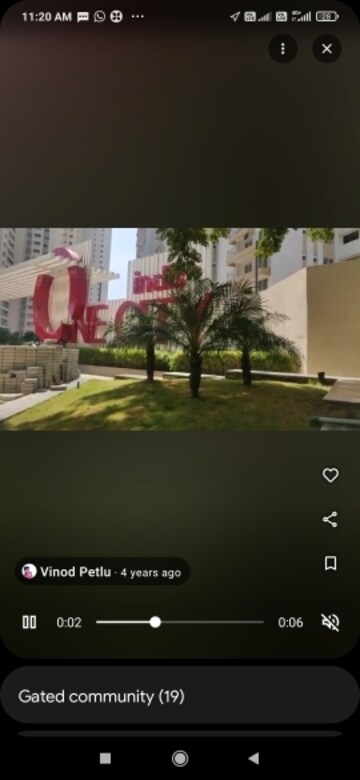 Swimming Pool in 3 BHK Apartment at Incor One City, Kukatpally – for Rent