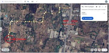 Master Plan in  Plot at Divya Residency Navi Mumbai, Ranjanpada – for Sale
