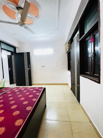 Kitchen in 1 BHK Builder Floor at Freedom Fighters Enclave – for Rent