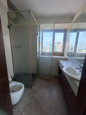 Bathroom in 2.5 BHK Apartment at DB Orchid Woods, Goregaon East – for Rent
