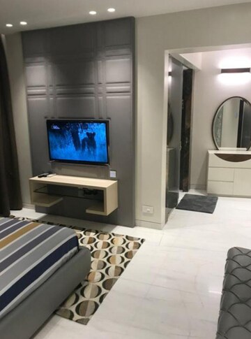 Living Room in 3 BHK Apartment at Adani Group Western Heights, Andheri West – for Rent