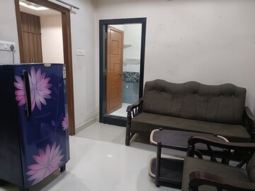 Living Room in 1 BHK Apartment at Gachibowli – for Rent
