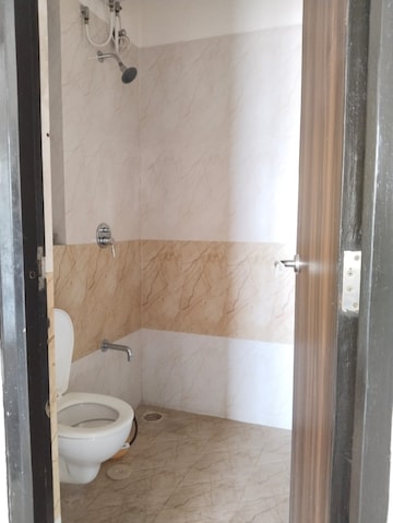 Bathroom in 1.5 BHK Apartment at Marathon Nexzone, New Panvel – for Rent