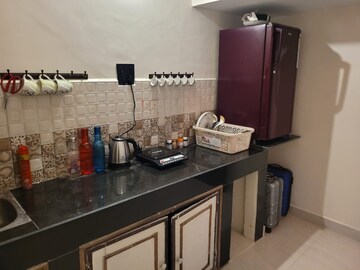Kitchen in 1 BHK Apartment at Candolim – for Rent