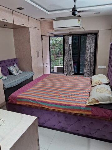 Master Bedroom in 2 BHK Apartment at Powai Vihar, Powai – for Rent