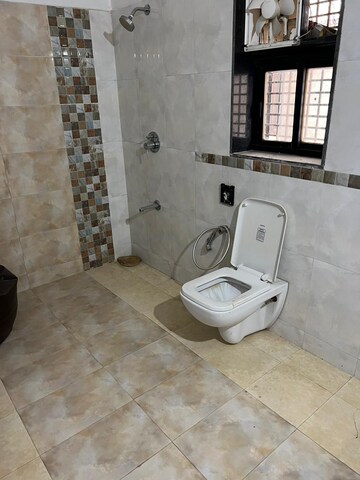 Bathroom in 3 BHK Builder Floor at Sola Road – for Rent