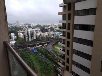 Balcony in 2 BHK Apartment at Adani Group Western Heights, Andheri West – for Rent