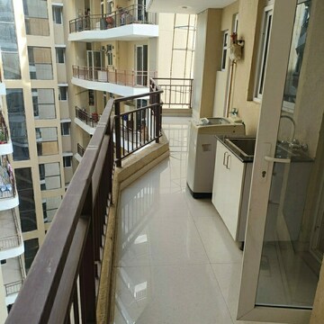 Balcony in 4 BHK Apartment at Maya Green Lotus Saksham, International Airport Road – for Rent