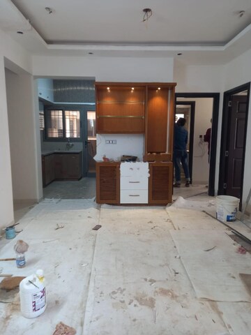 Living Room in 3 BHK Apartment at Sobha Palm Courts, Kogilu – for Rent