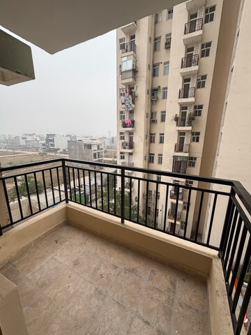 Balcony in 4 BHK Apartment at Sanchar Nest Palm Heights, Wave City – for Rent