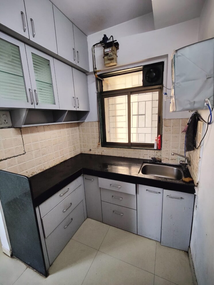 Kitchen, squarefeet-grand-square 1 Bedroom 350 Sq.Ft. Apartment In Anand Nagar Thane 8108190