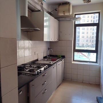 Kitchen in 3 BHK Apartment at Unitech Fresco, Sector 50 – for Rent