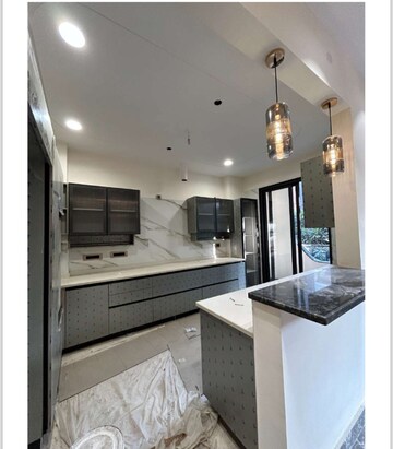 Kitchen in 3 BHK Builder Floor at Ansal Sushant Lok I, Sector 43 – for Rent