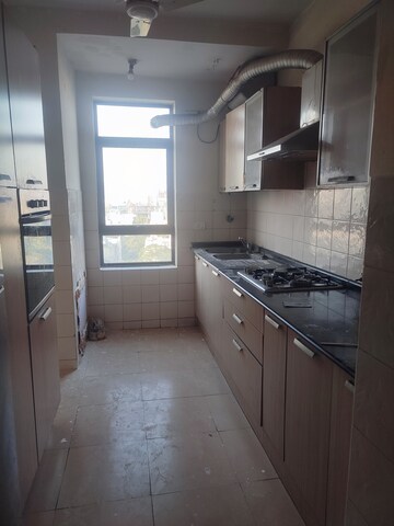 Kitchen in 3 BHK Apartment at Unitech Fresco, Sector 50 – for Rent