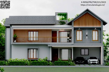5 BHK Independent House – Exterior View View at Ollur - for Sale